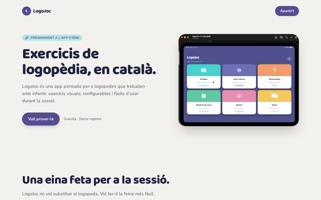 Captura de LogoJoc