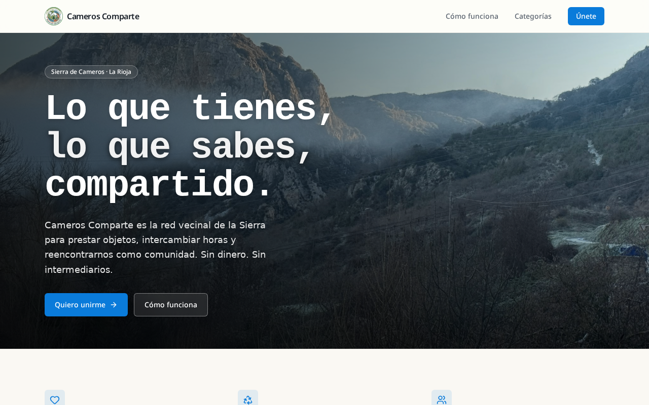 Captura de Cameros Comparte